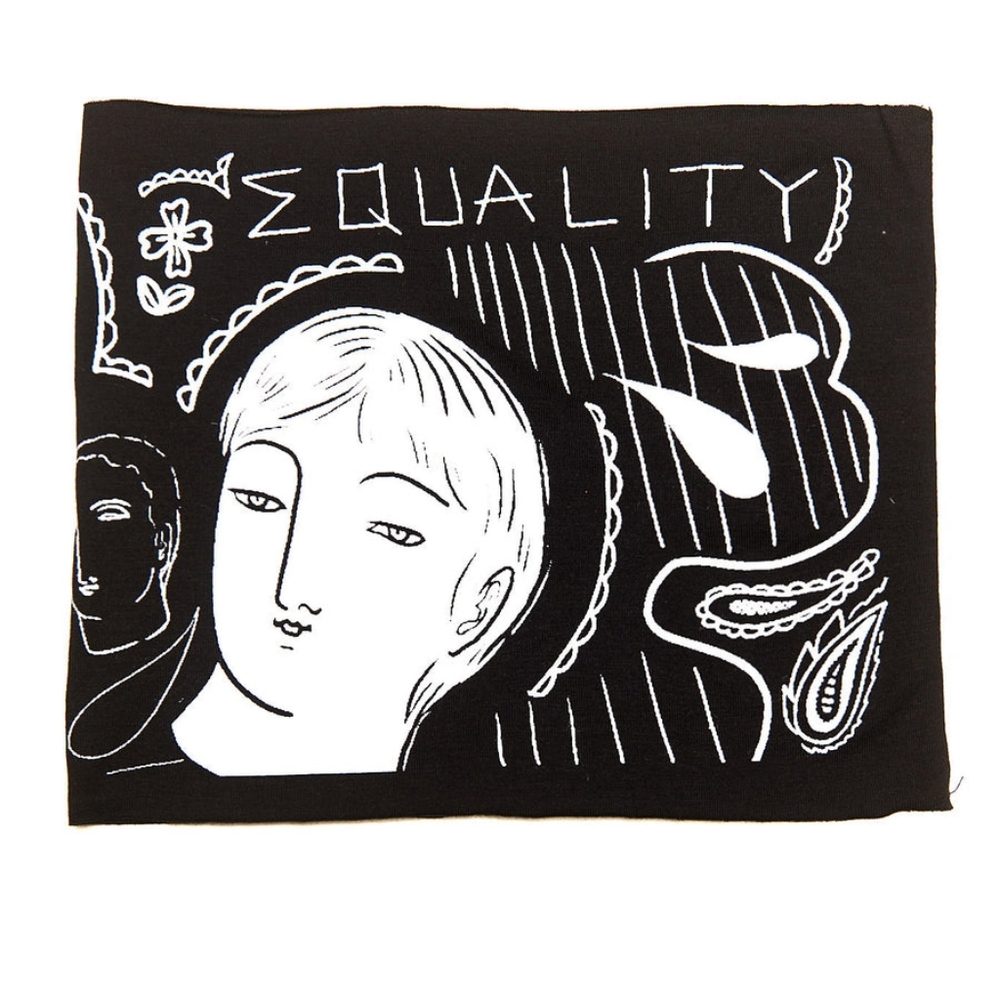 Women's Headband, Gaiter, Dust Mask, Sweatband Black Hair Accessory Yoga